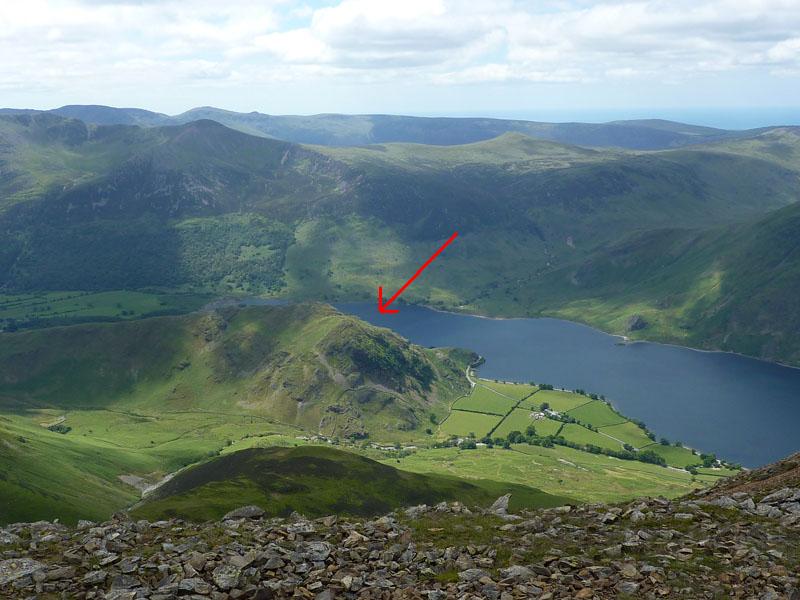 Rannerdale Knotts from Grasmoor